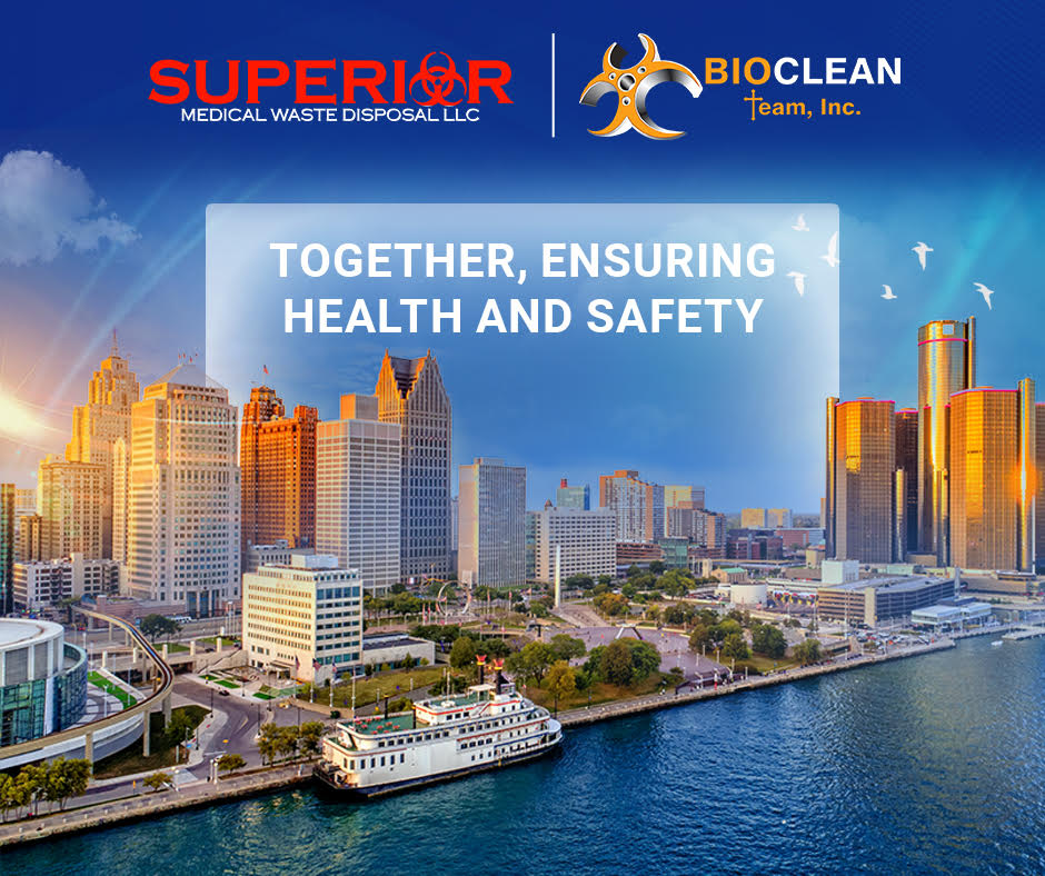 Superior Medical Waste Disposal and Bio Clean Team's Vision for Health and Safety.