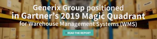 Generix Group Positioned in Gartner's 2019 Magic Quadrant for Warehouse Management Systems (WMS)