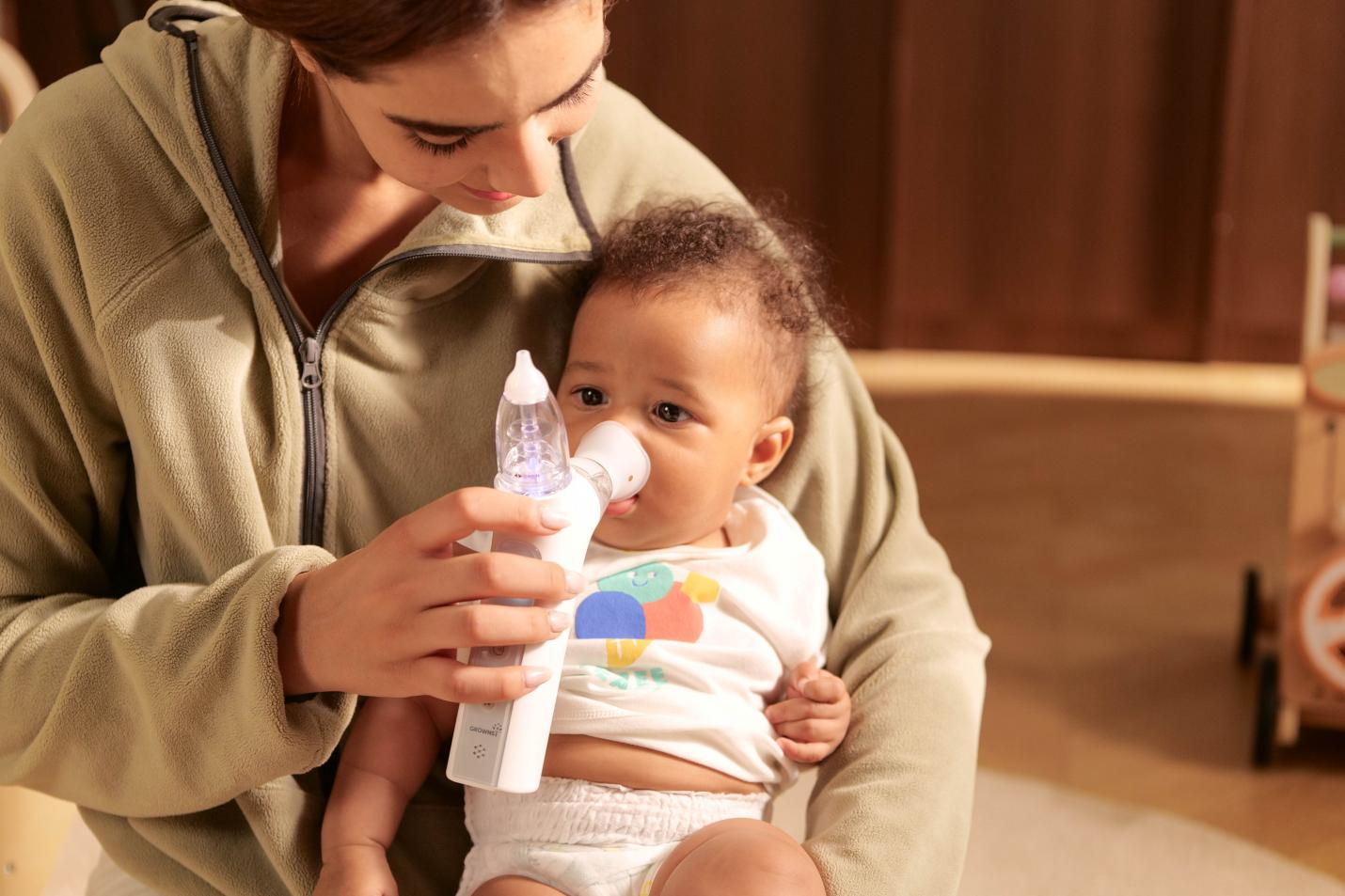 GROWNSY Launches the World’s First SniffEase Spa 3-in-1 Spray Nasal Aspirator to Help Babies Breathe Easier