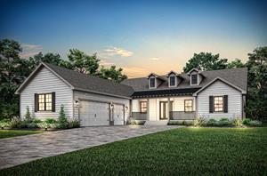 The four-bedroom Firethorn floor plan by Terrata Homes is available at Southern Hills in Brooksville, FL.
