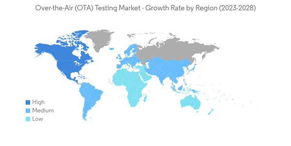 Ota Testing Market Over The Air O T A Testing Market Growth Rate By Region 2023 2028