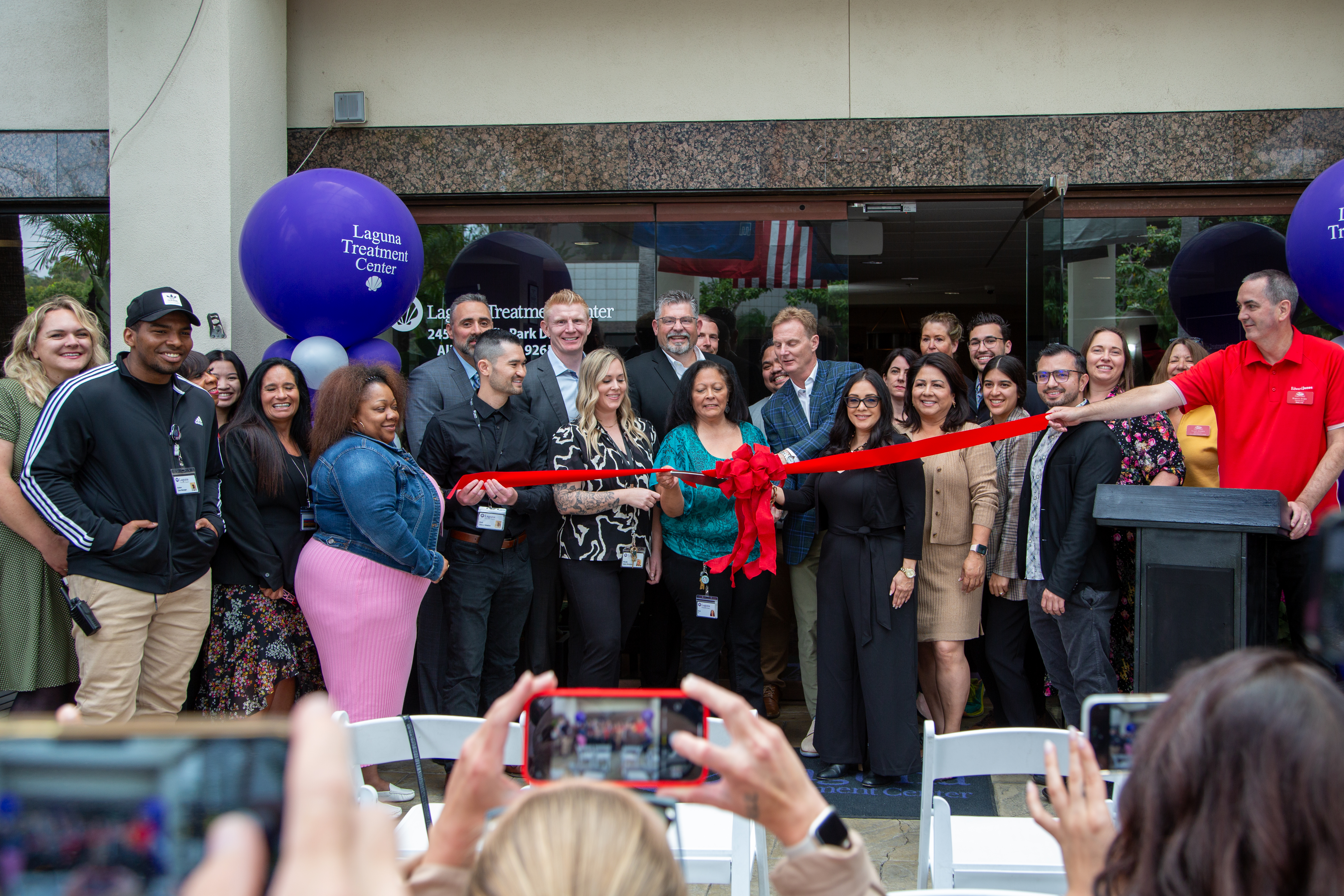 Laguna Treatment Center Ribbon-Cutting