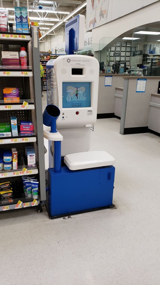 InnerScope Hearing Information Kiosks in Walmart Pharmacy Area