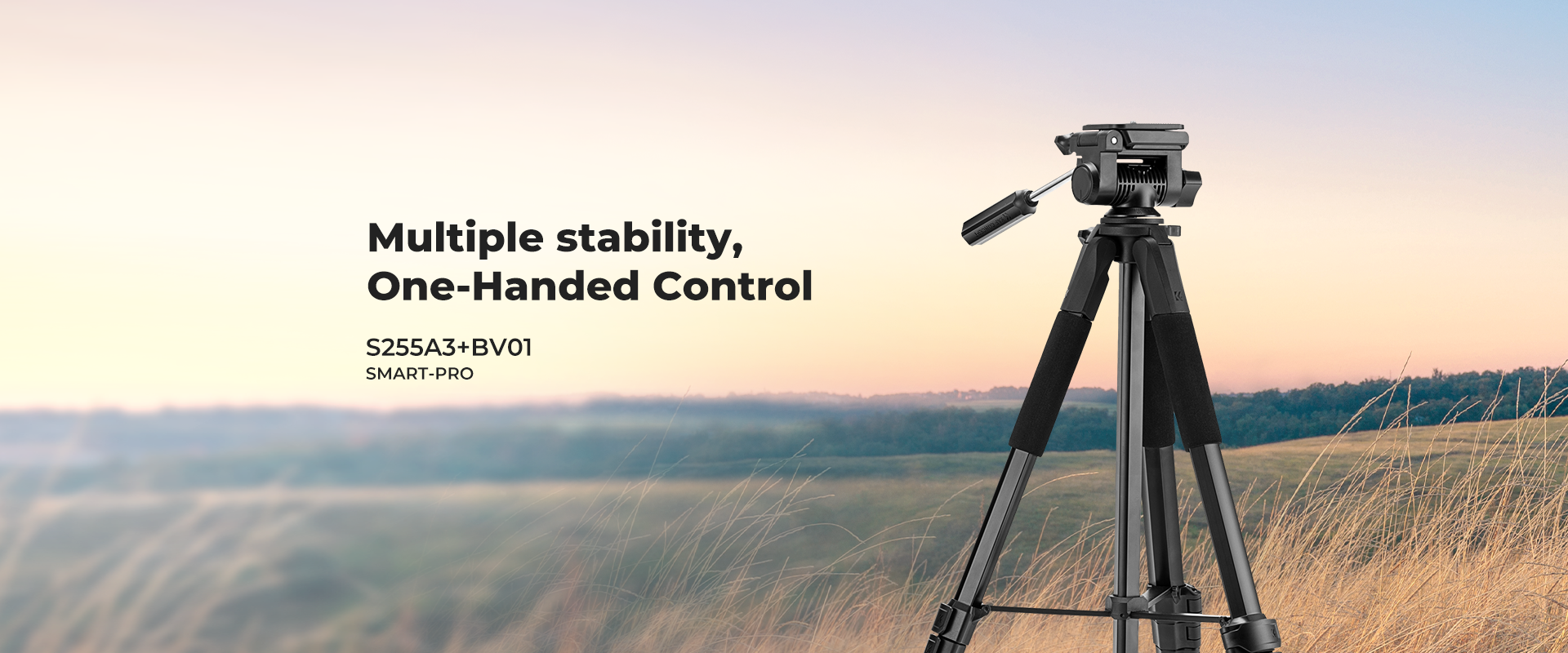 K&F CONCEPT S255A3+BV01 Tripod