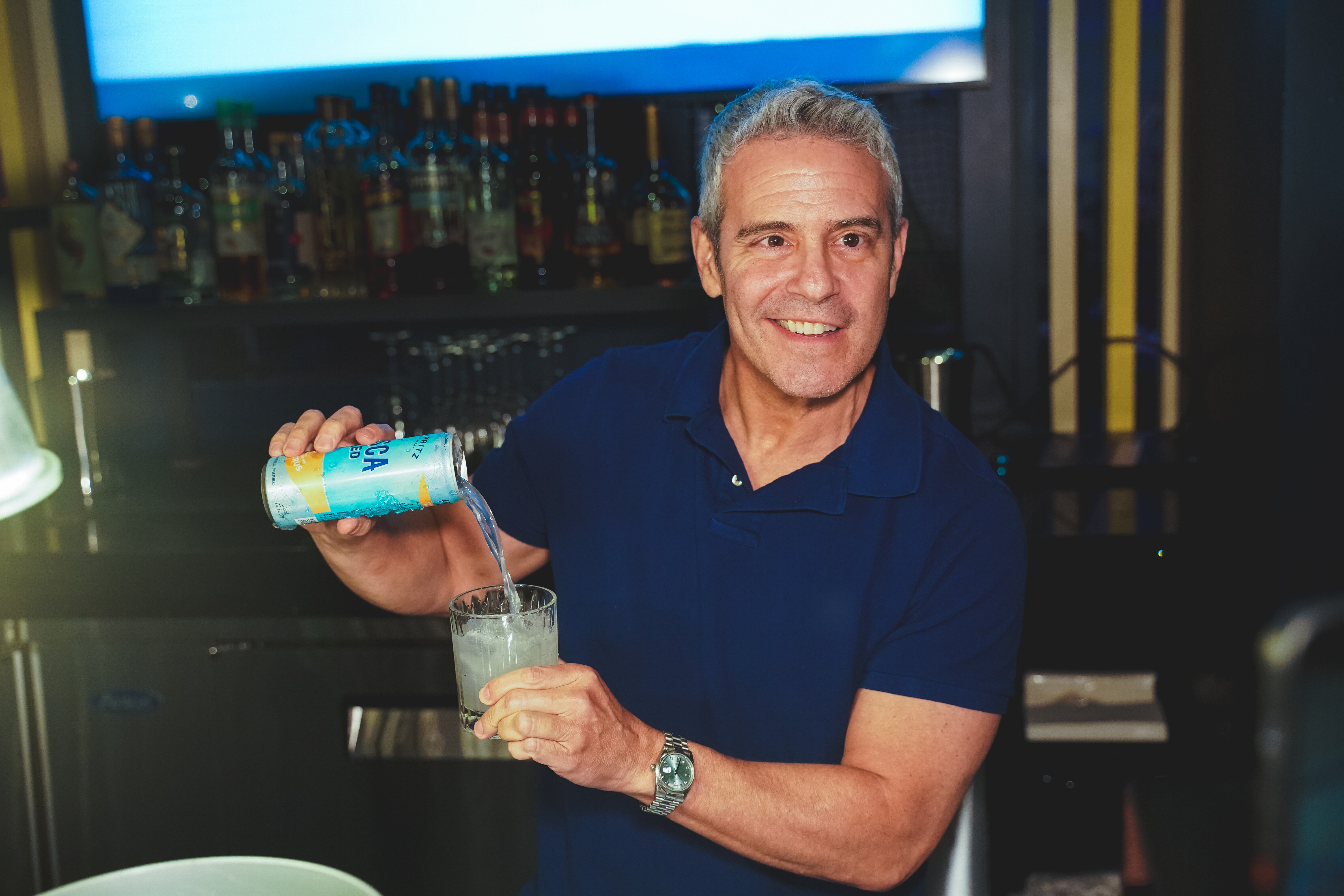 Andy Cohen and Fresca Mixed