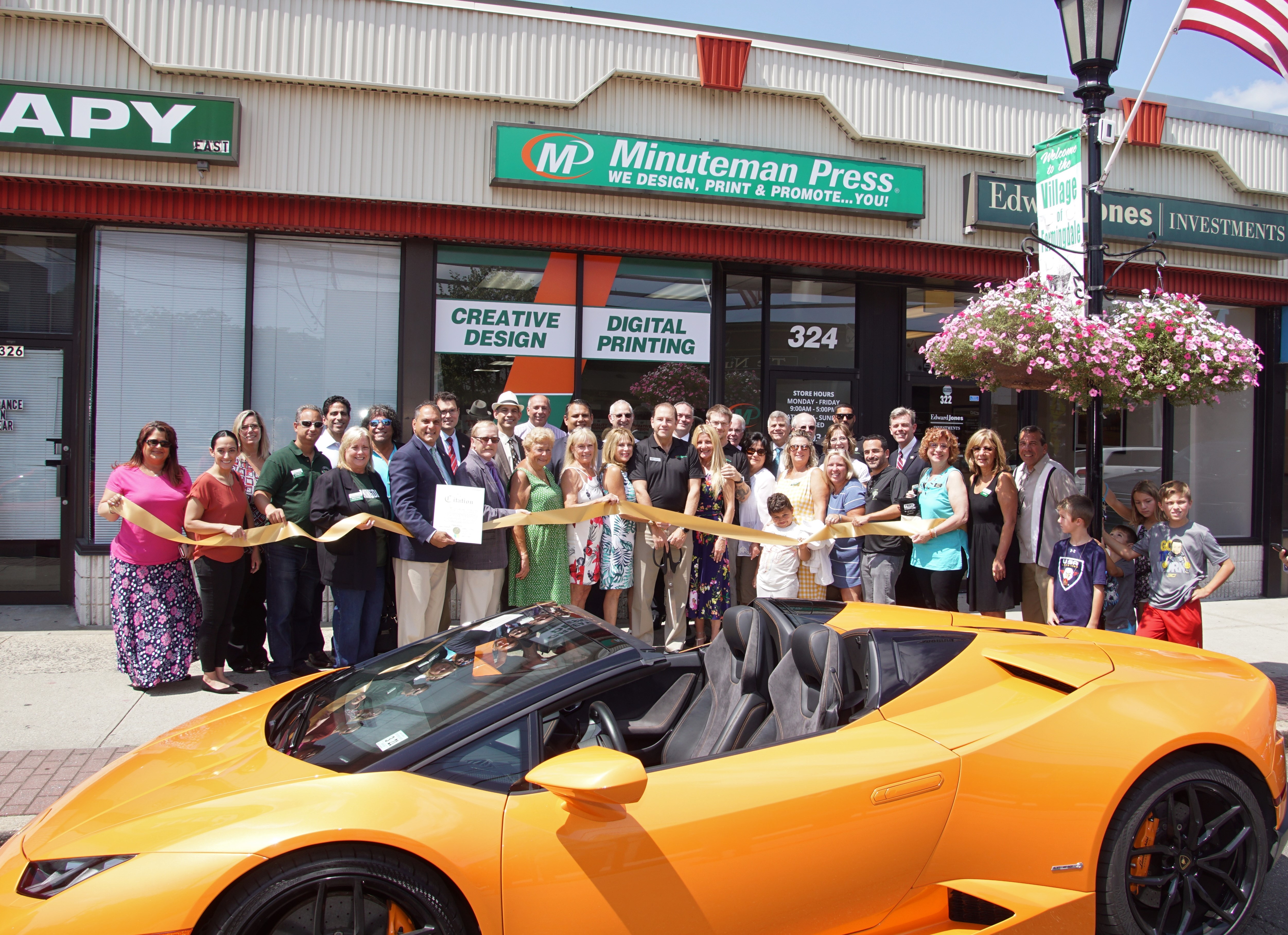 Minuteman Press Farmingdale Franchise Ribbon-Cutting Ceremony https://minutemanpressfranchise.com