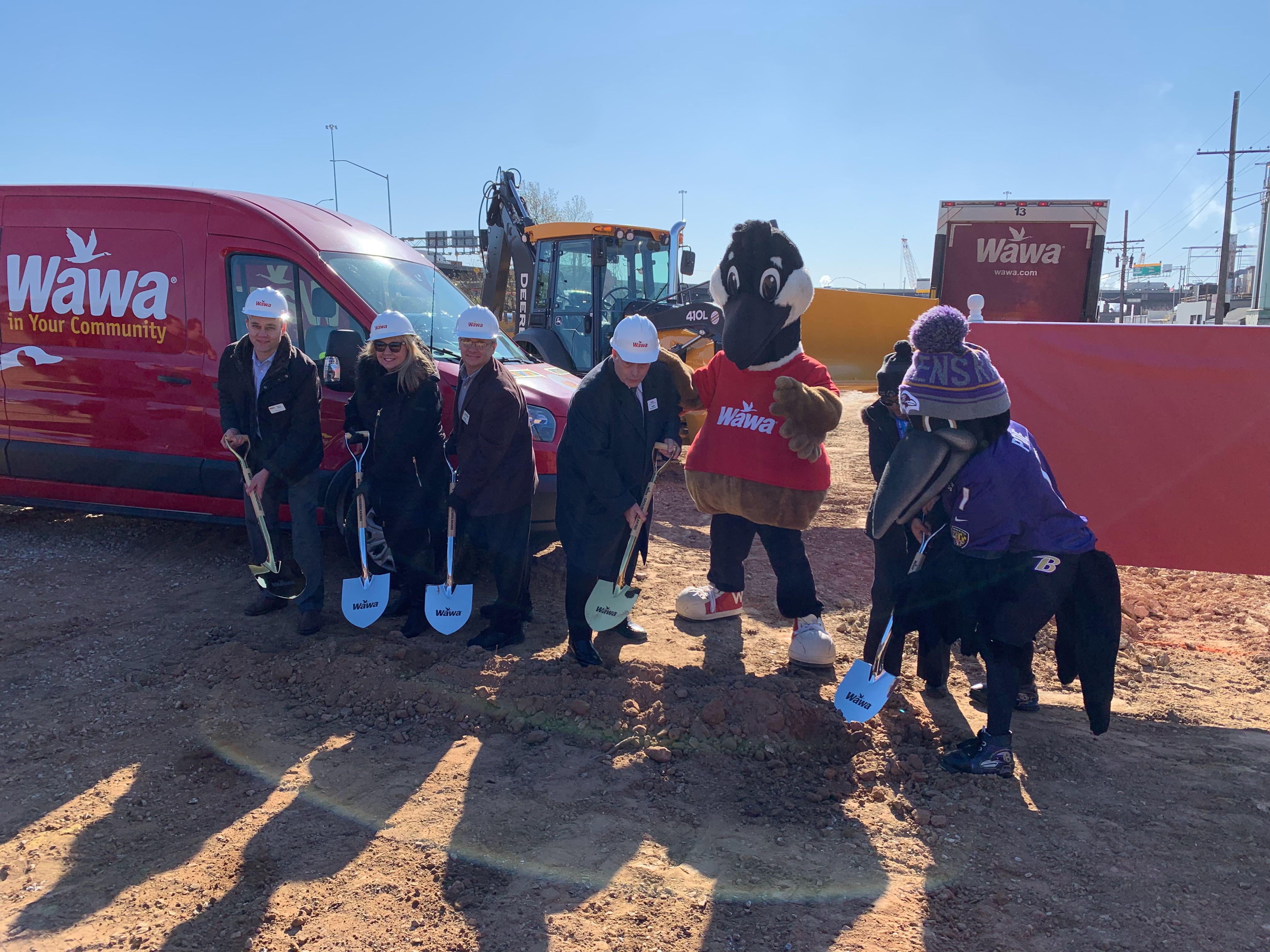 Wawa Breaks Ground in Baltimore 