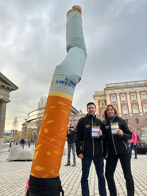 World Vapers' Alliance protest in Stockholm to celebrate Swedish smoke-free success