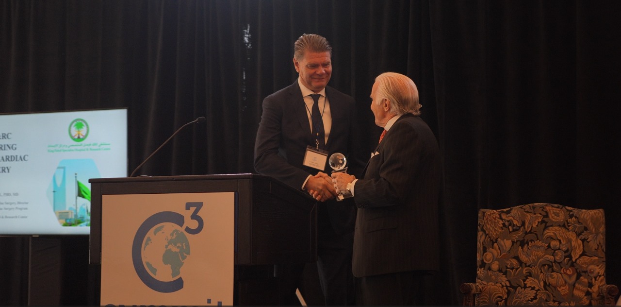 KFSHRC Deputy CEO Receives Global Innovative Healthcare & Impact Transformation Award at New York Summit