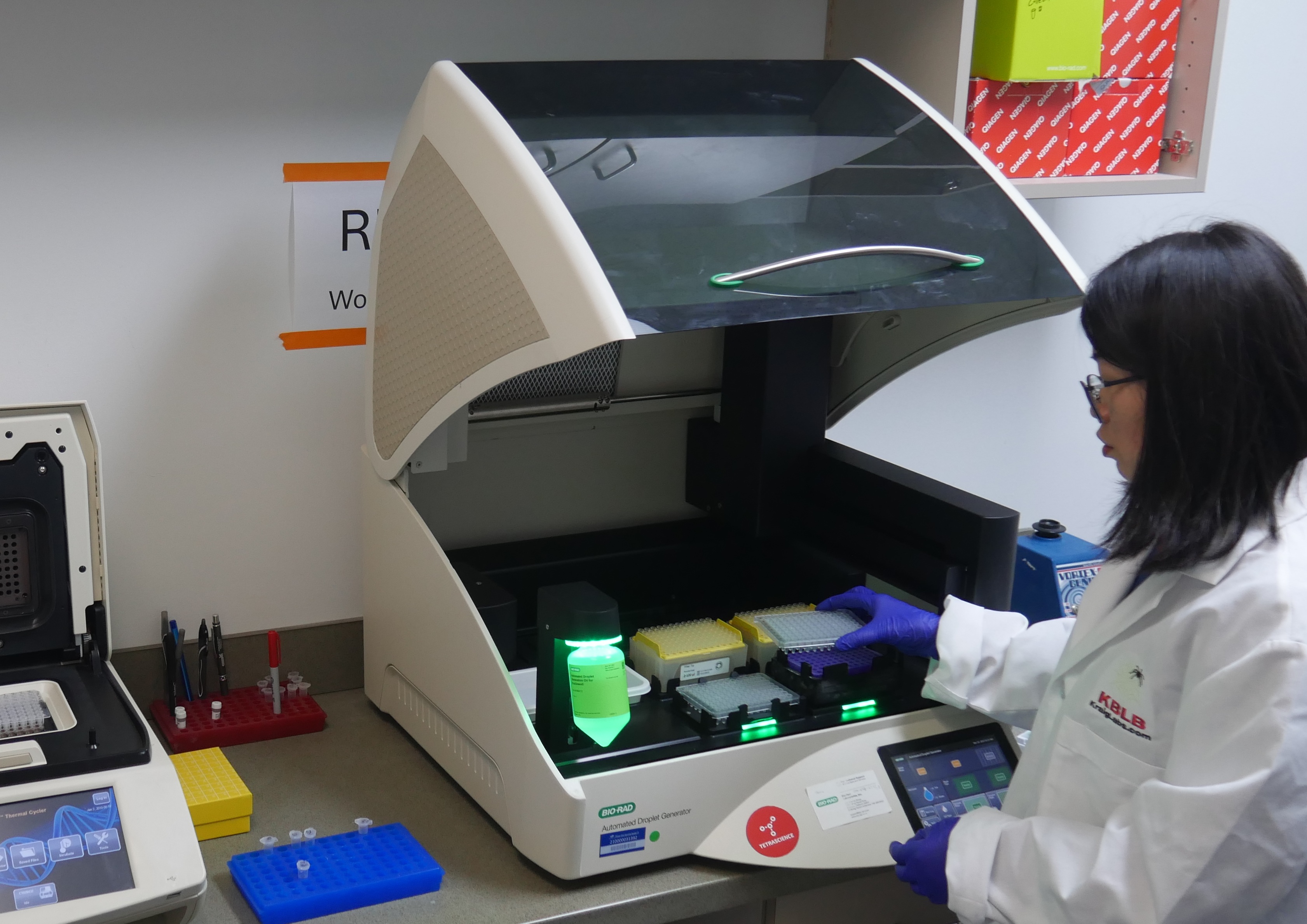 KBLB Xiaoli in the Lab