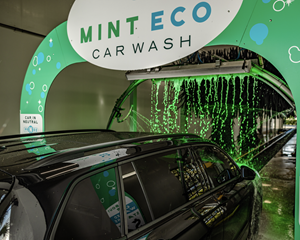 Mint Eco Car Wash and Detail Center's fourth location in Palm Beach County is located at 1890 Palm Beach Lakes Boulevard in West Palm Beach.