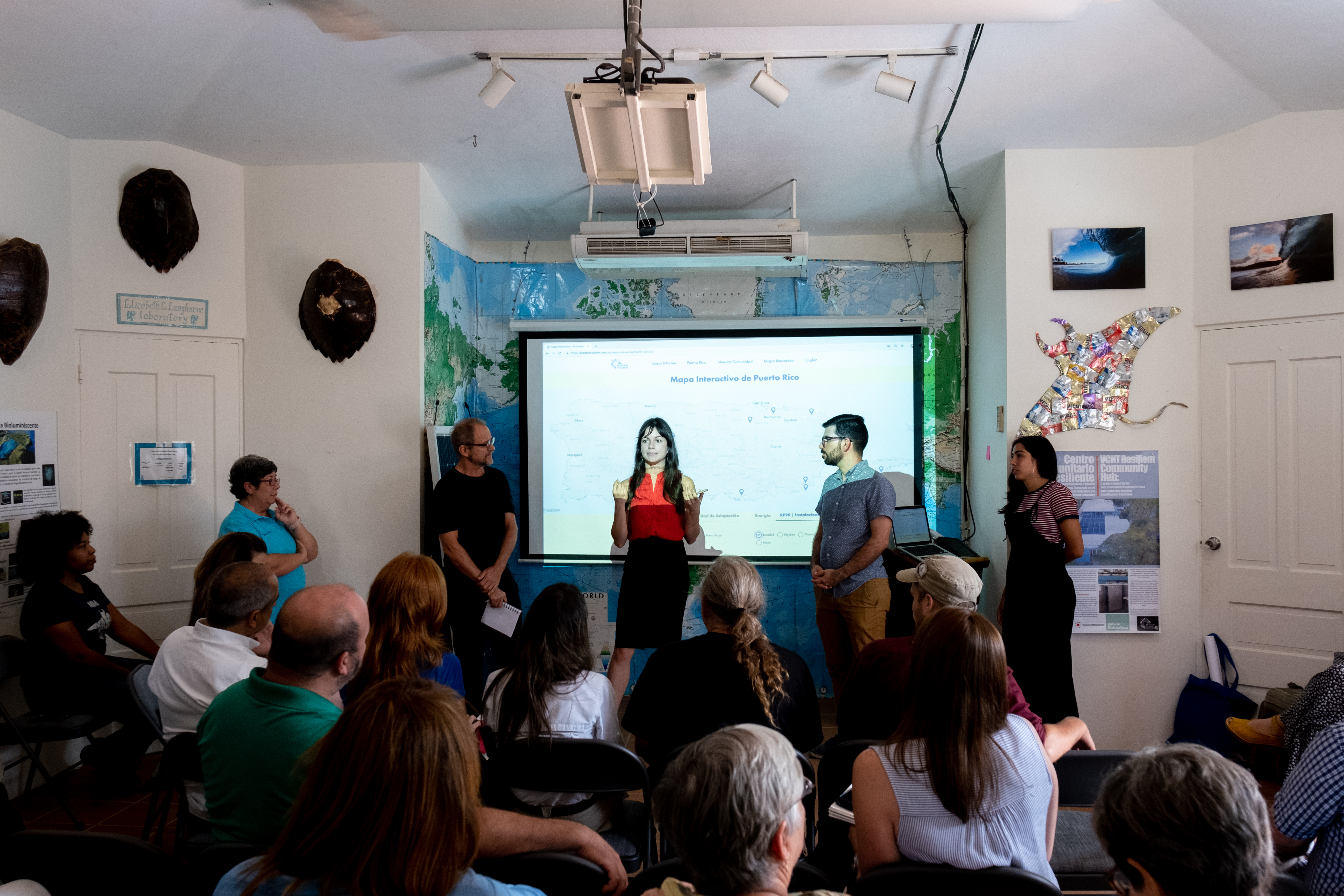 PR Energy Toolkit workshop lead by Rocky Mountain Institute & Resilient Power Puerto Rico. Photo by Anexis Morales