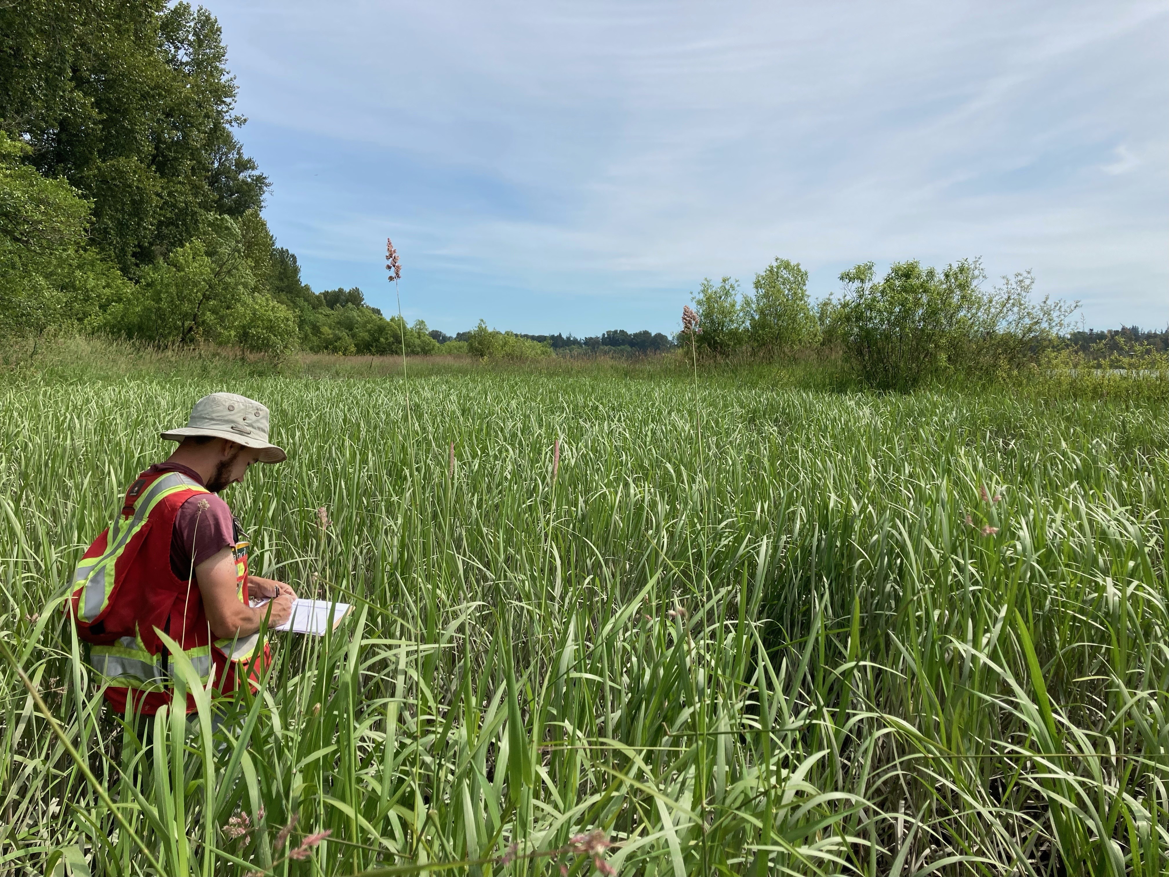 DUC conservation technician and report co-author Daniel Hennigar