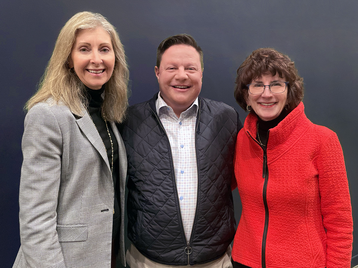 FNWB Board Leadership Sherilyn Anderson, Matt Deines, Cindy Finnie