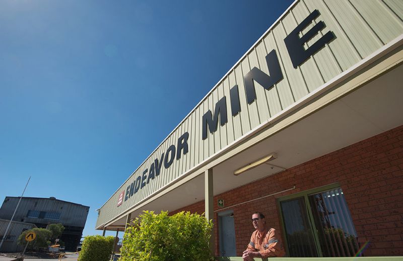 Endeavor Silver Zinc Mine Cobar NSW Australia