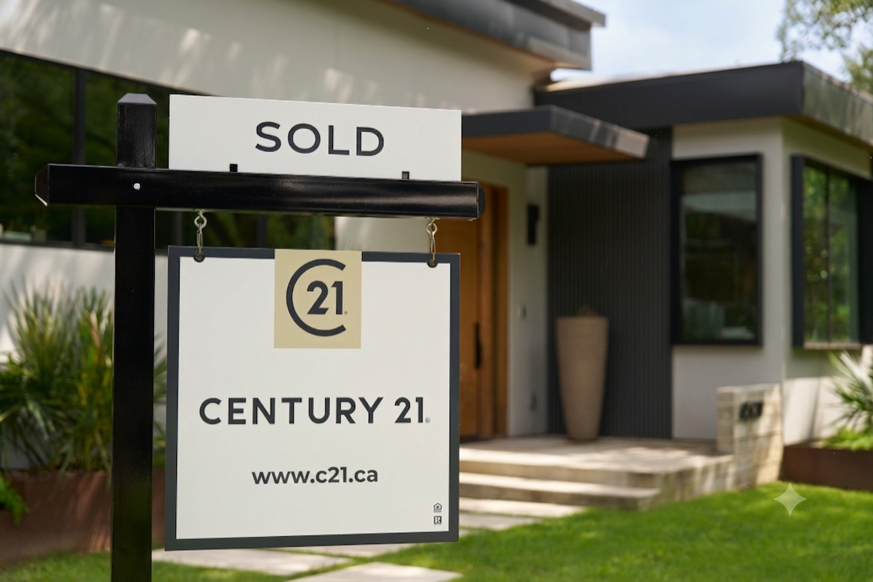 Century 21 Canada yard sign