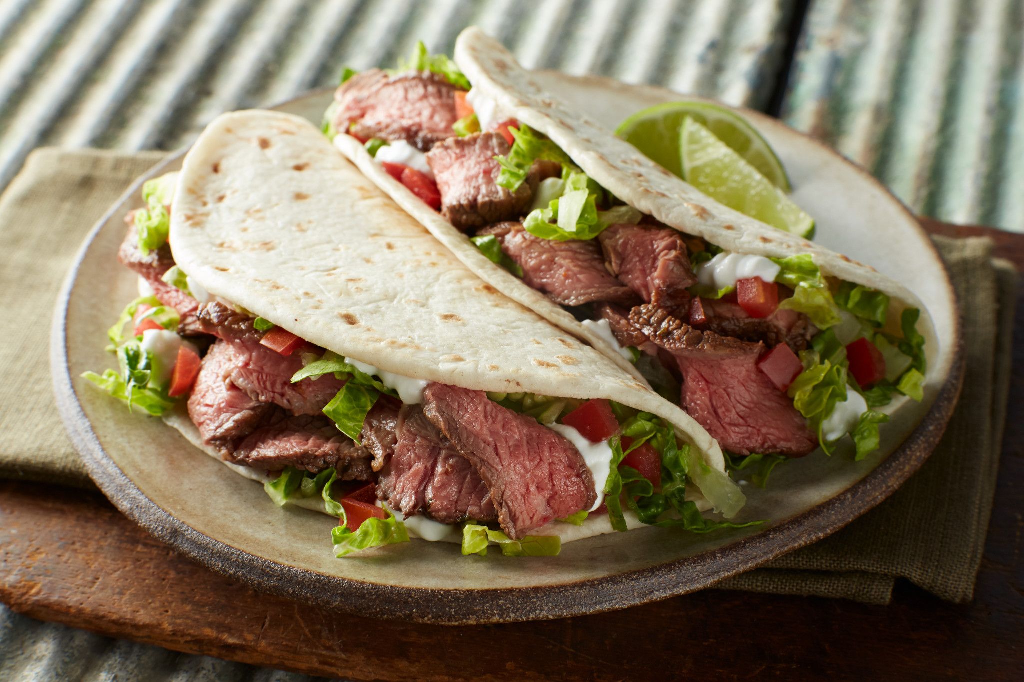 Beef Steak Soft Tacos