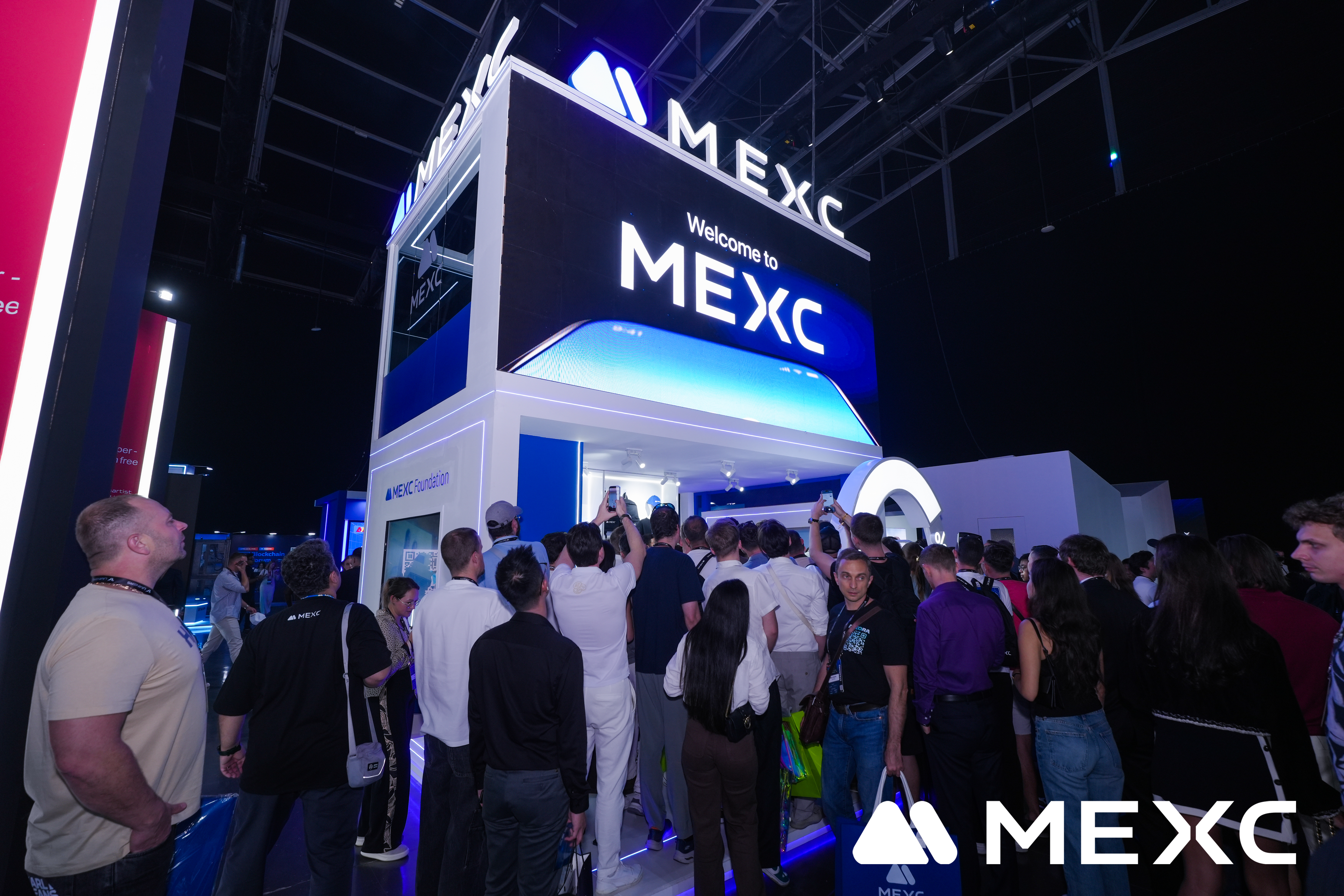 MEXC Booth at Blockchain Life 2025