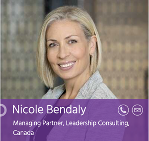 Nicole Bendaly, Managing Partner, Leadership Consulting, Canada