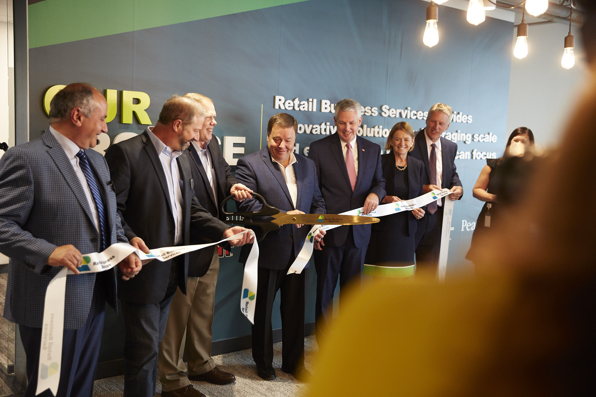 Retail Business Services Cuts Ribbon on New Technology