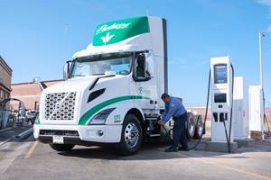 AMPLY Power collaborates with Producers Dairy to manage charging for first Volvo VNR Electric Truck fleet