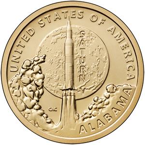 Alabama American Innovation $1 Coin