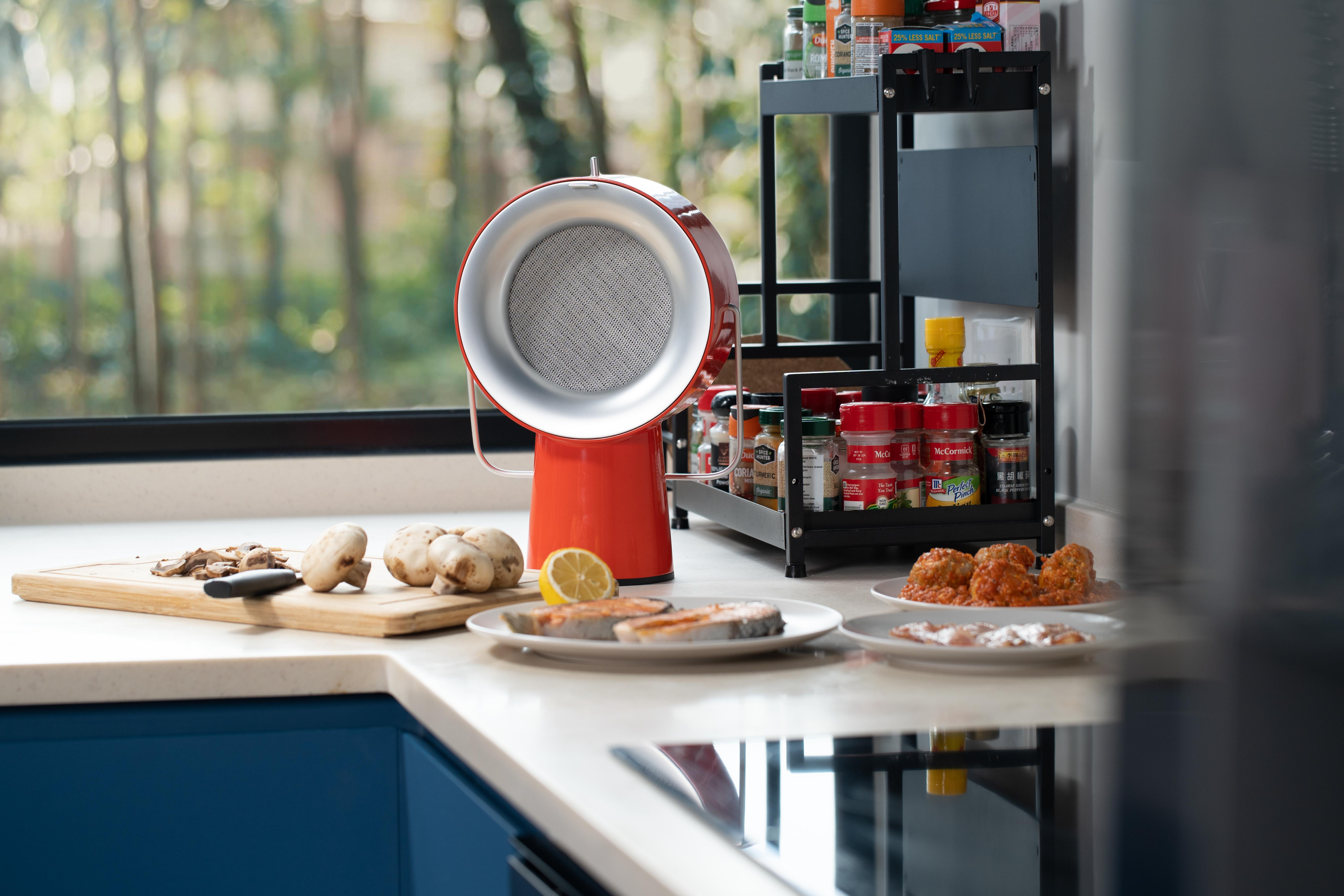 AirHood™  The World's First Portable Kitchen Air Cleaner - Coming Soon! 