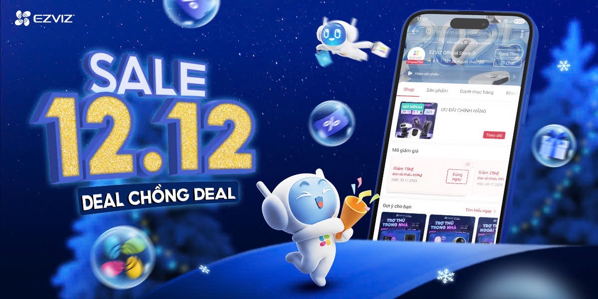 EZVIZ brings unbeatable Double 12 magic across Southeast Asia, celebrating smarter living with exclusive offers on smart home gadgets