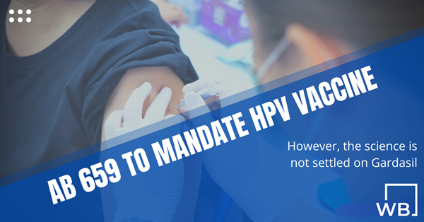 AB 659 HPV Vaccine Mandate