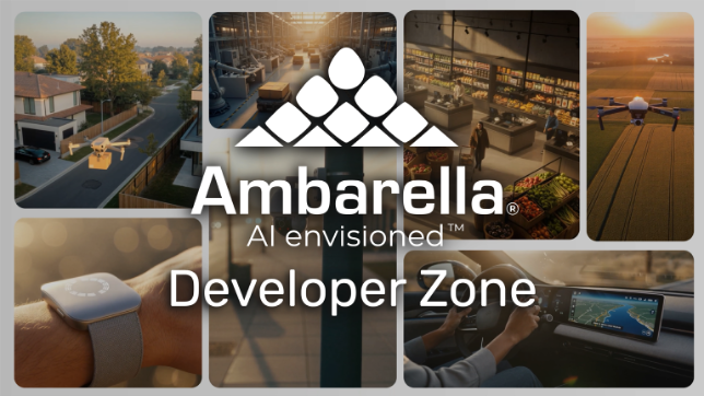 Ambarella Developer Zone 
