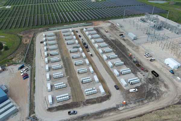 ENGIE's recently commission 100MWh Sun Valley Storage Project in Hill County, Texas.