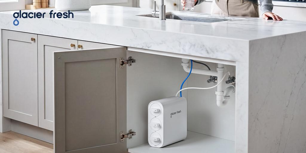 Glacier Fresh U06 under sink ultrafiltration water filter