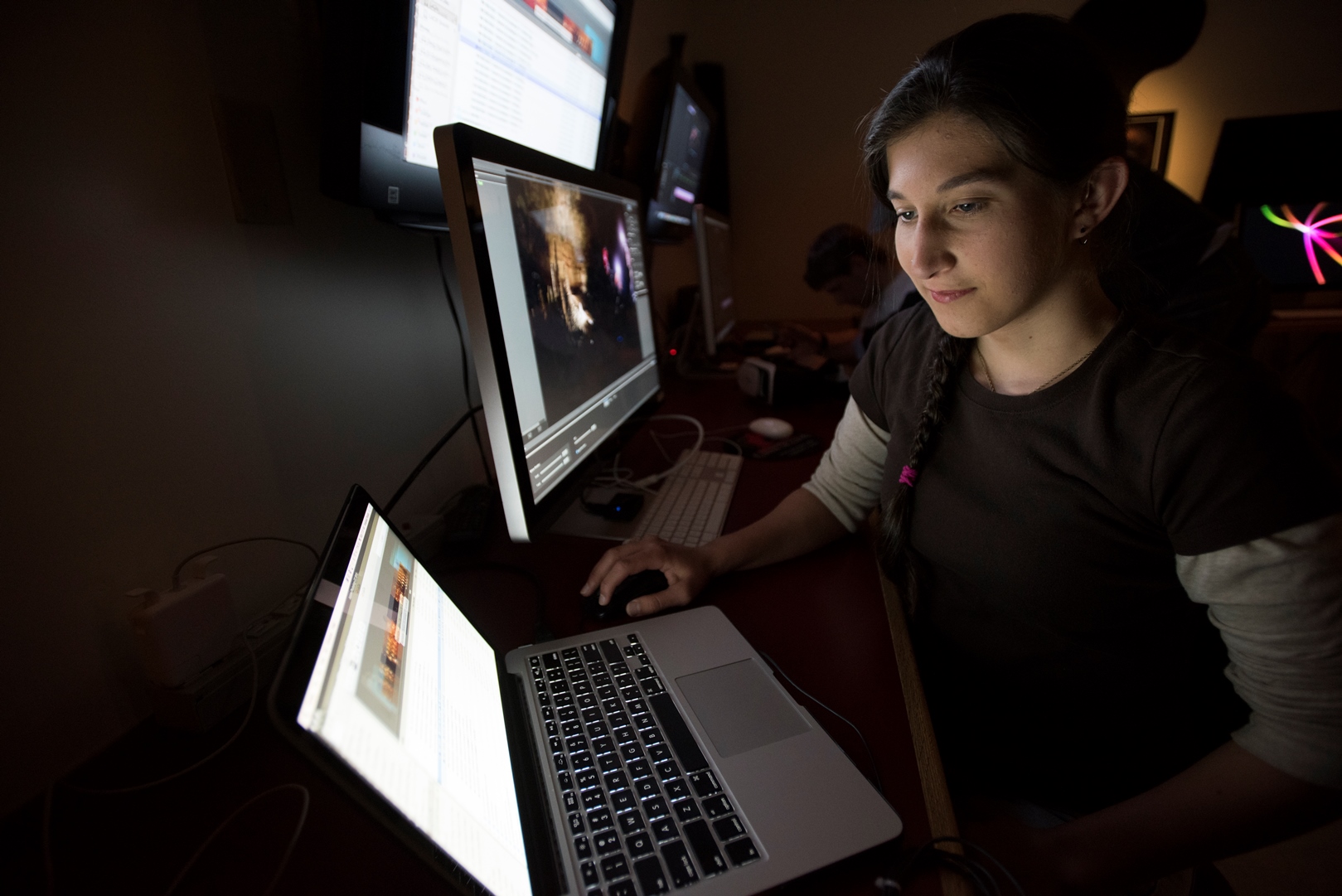 Students studying in the XR degree program at Husson University will learn to solve real-world problems using advanced technologies. This curriculum for this new degree will prepare students to create augmented reality, virtual reality, three-dimensional design, spatial mapping, and spatial sound design. After graduation, they’ll be fully prepared to be hired as extended reality professionals.

