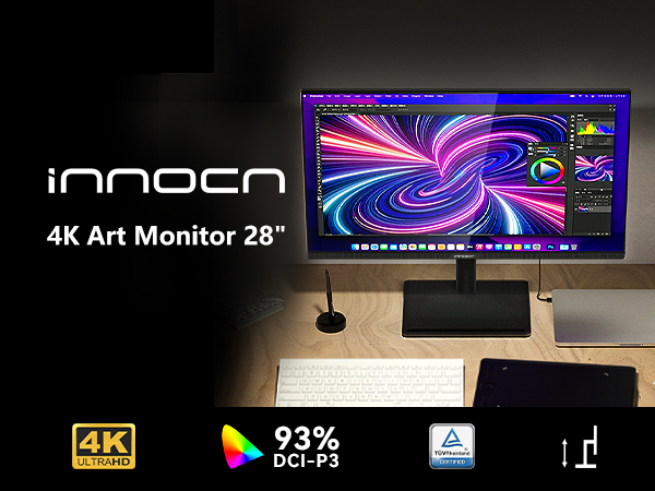 The INNOCN 2023 New 4K Computer Monitor 28 Inch 28D1U is