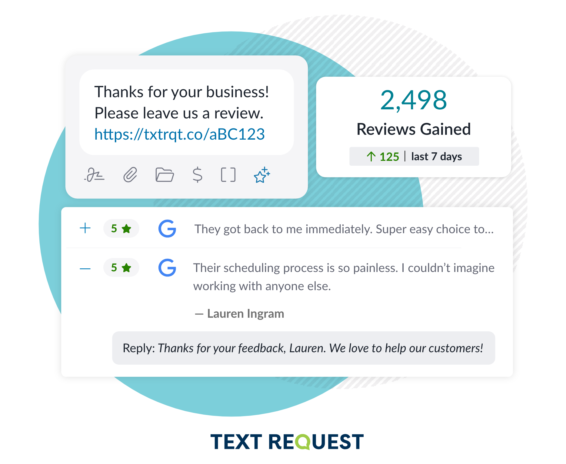Text Request Google Review Management