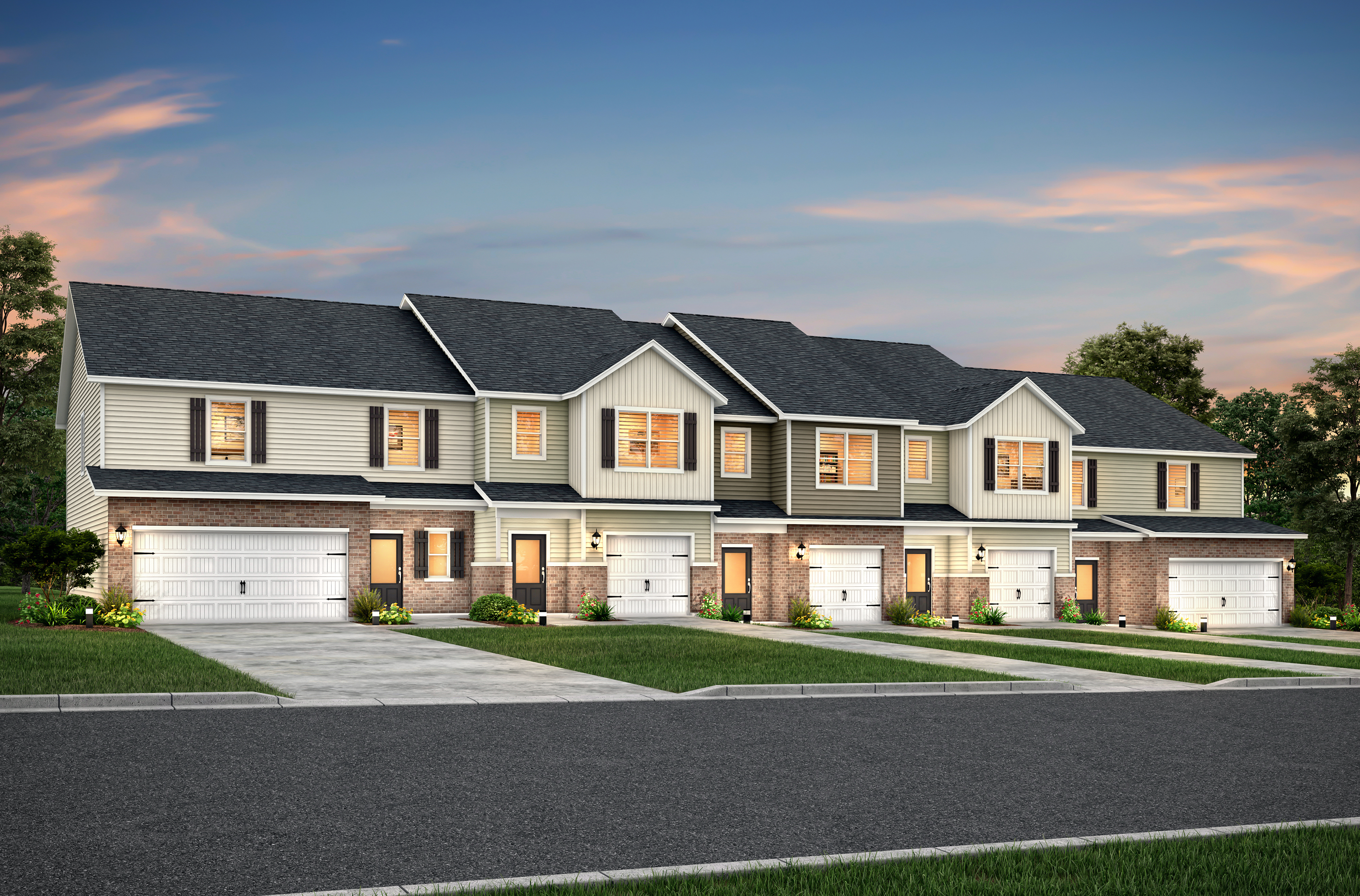 New townhomes at West Hills by LGI Homes