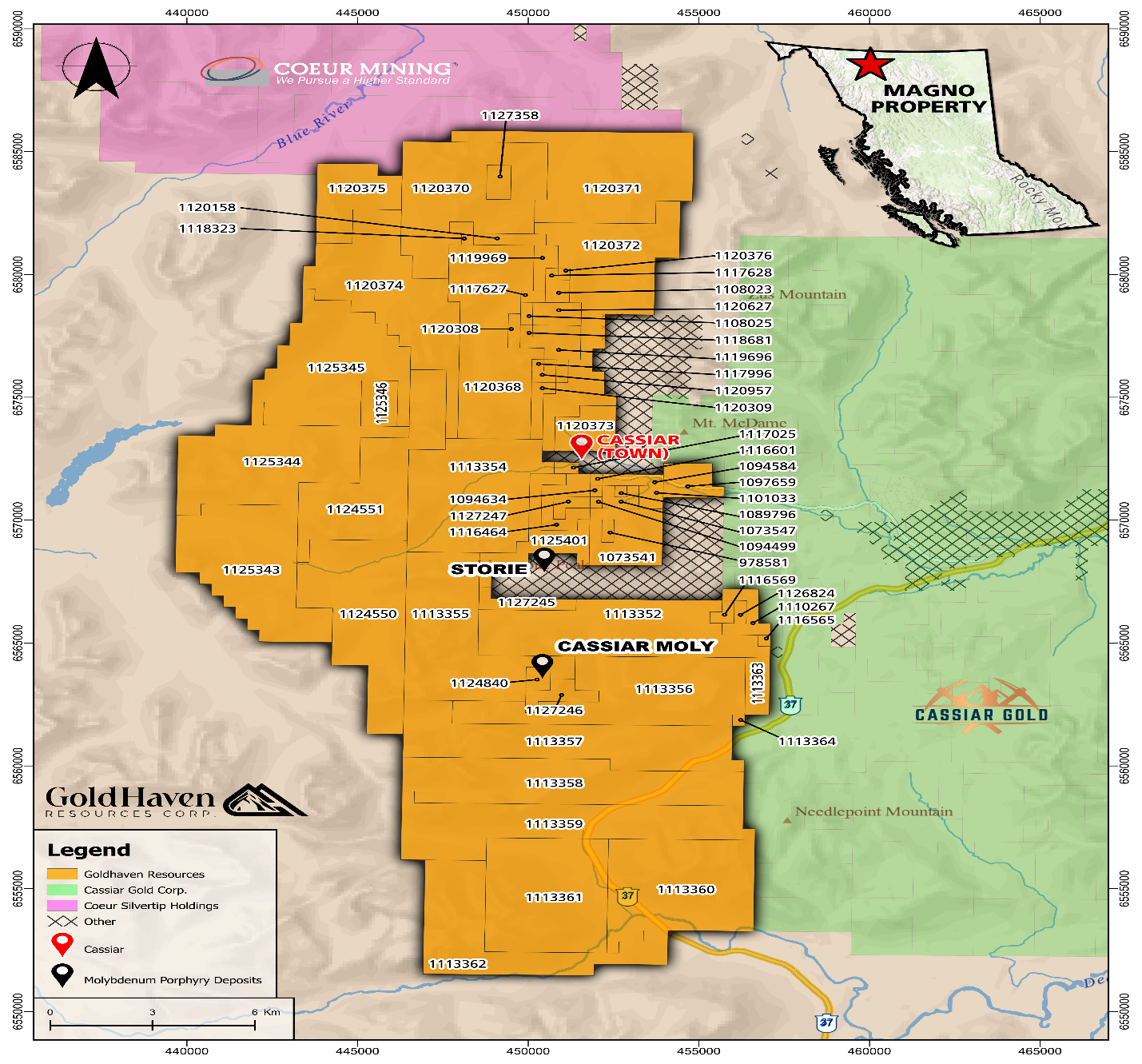 GoldHaven Files NI 43-101 Technical Report for the District-Scale Magno Polymetallic Project, Cassiar District, British Columbia