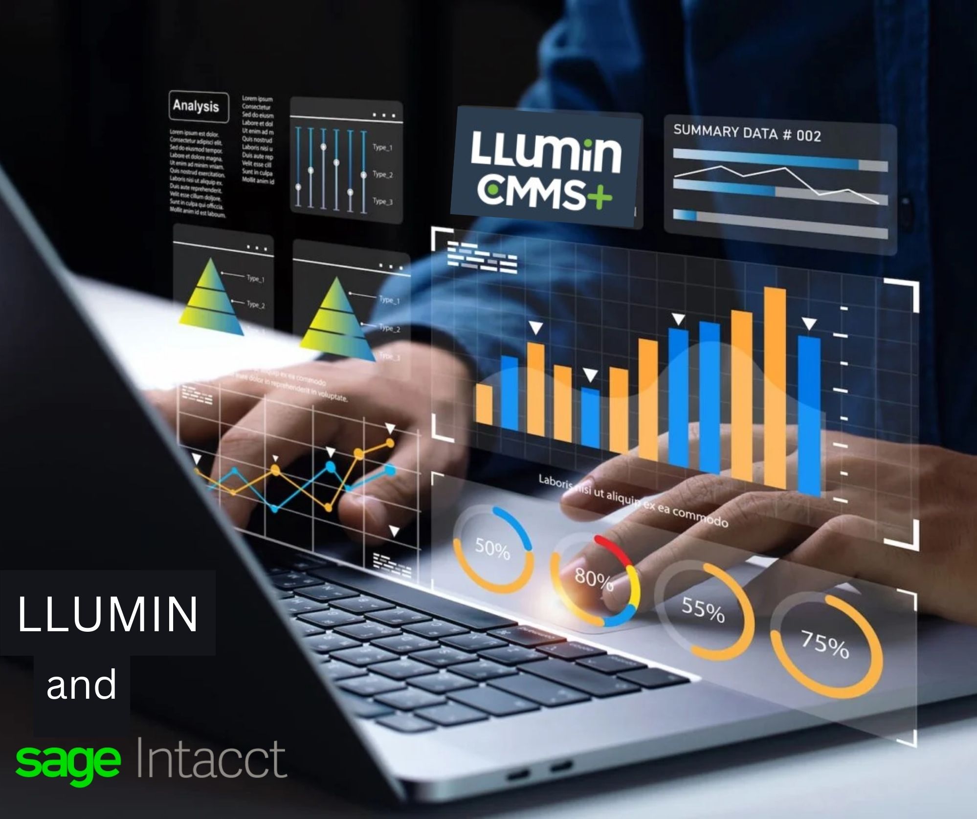 LLumin CMMS+ Achieves "Sage Intacct Recommended" Status for Delivering Seamless Maintenance and Financial Integration