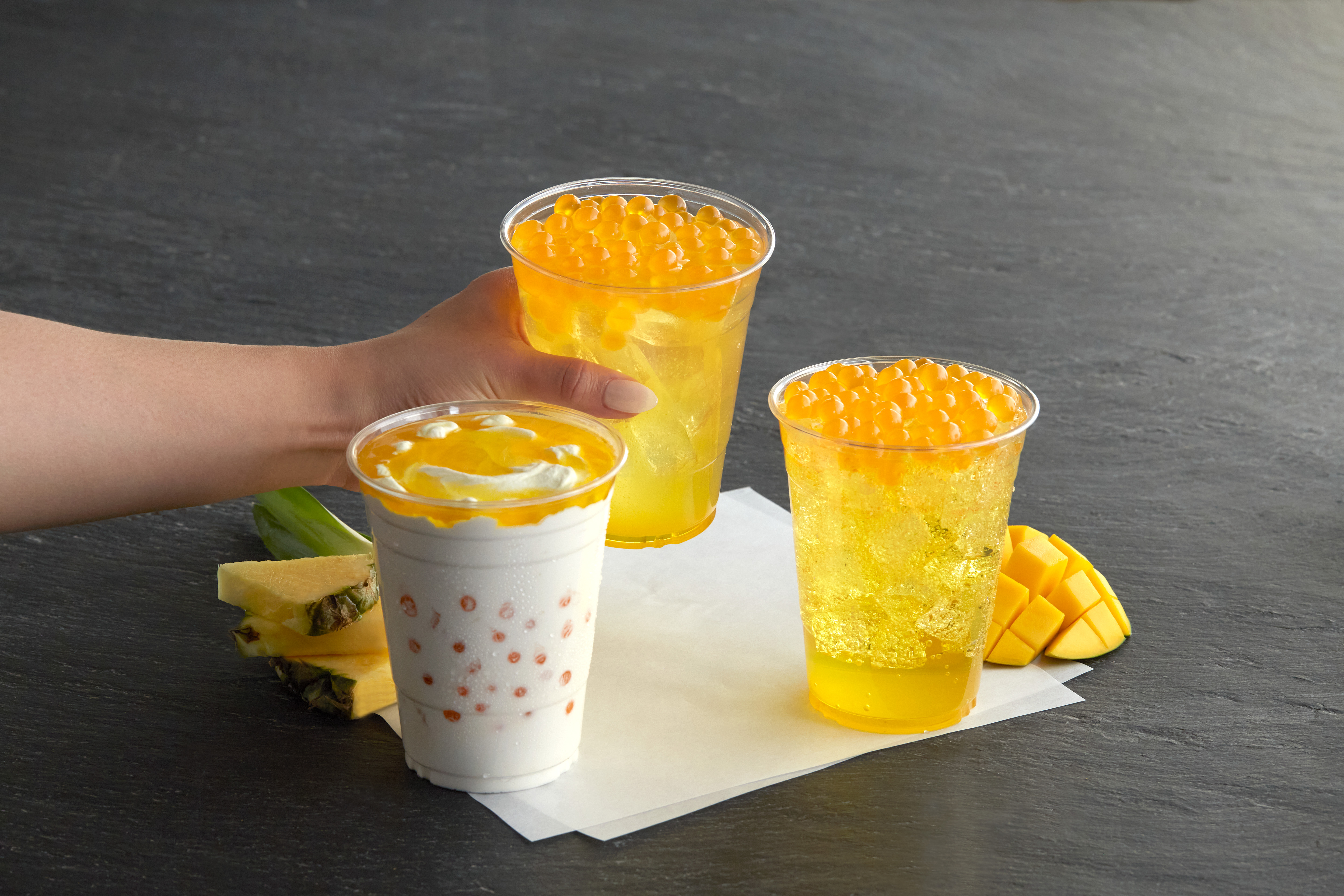 Mango Pineapple Poppers