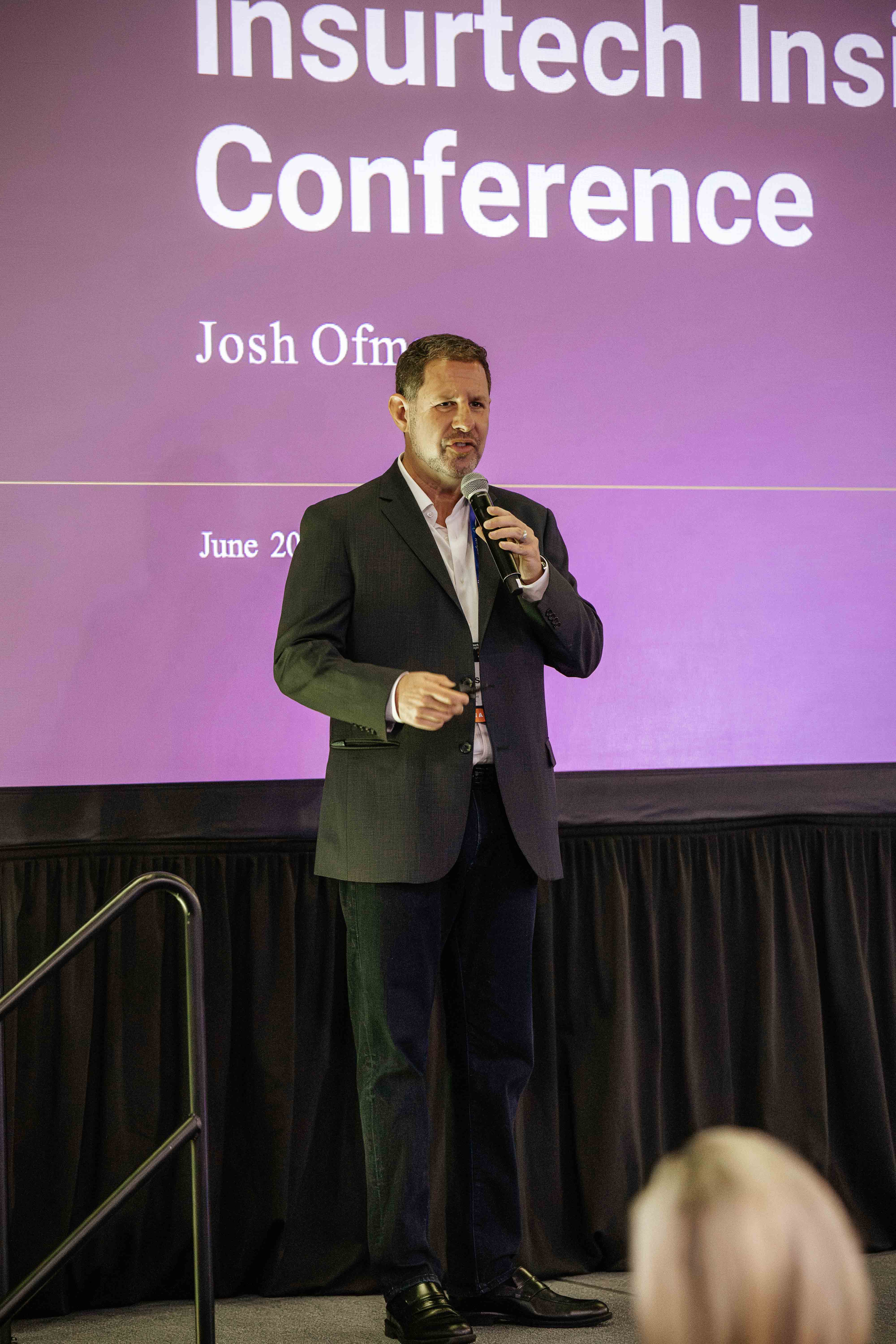 Josh Ofman, MD, MSHS, President of GRAIL, LLC, delivered an impactful 15-minute presentation on the Tech Stage