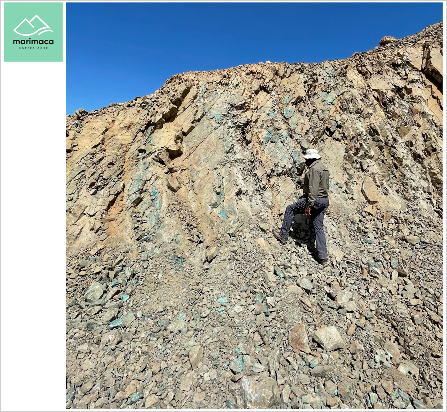 Reviewing newly constructed drill platforms in the southern portion of MOD