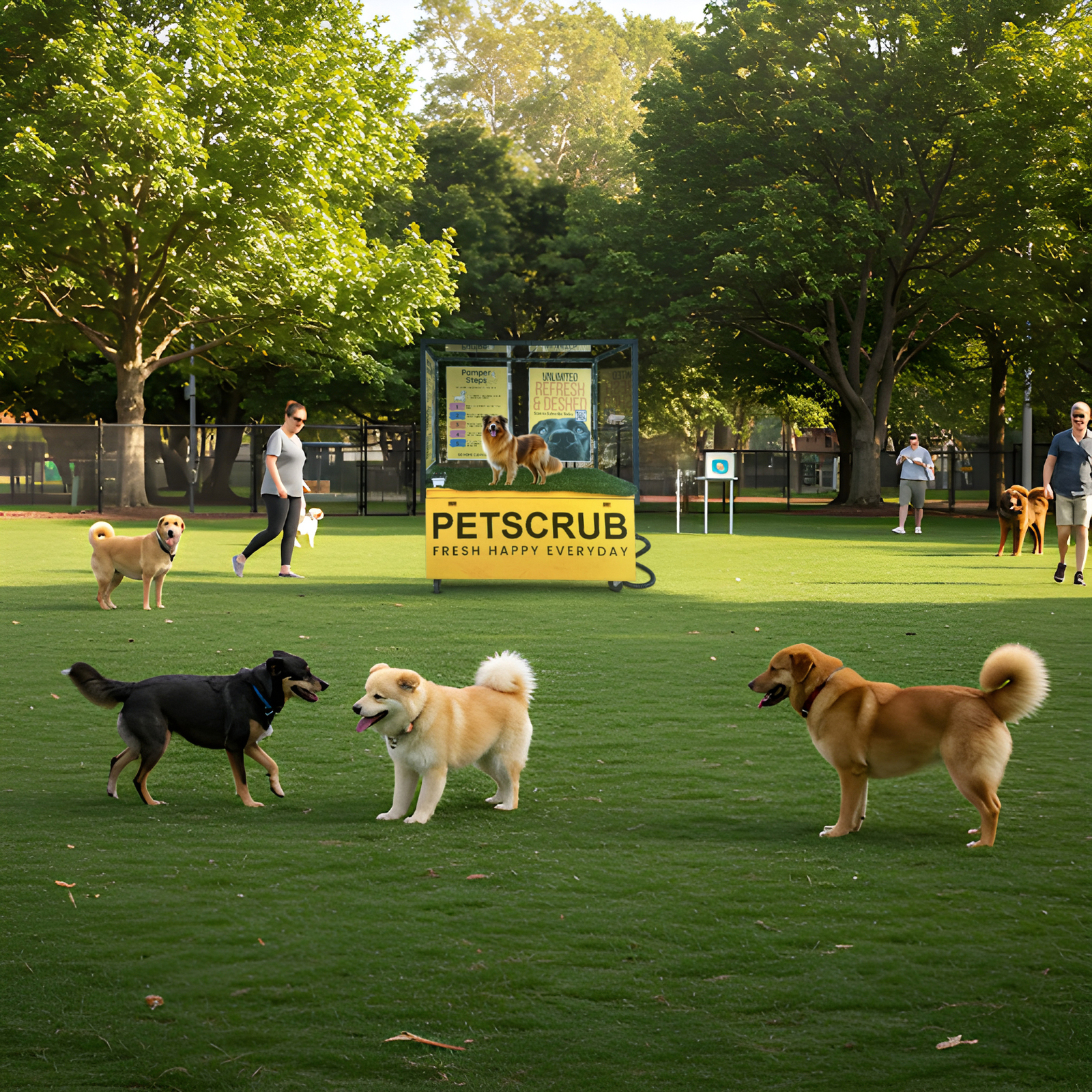 PetScrub Pamper offers Houston pet owners unlimited access to quick, convenient, and affordable dog cleaning and de-shedding.