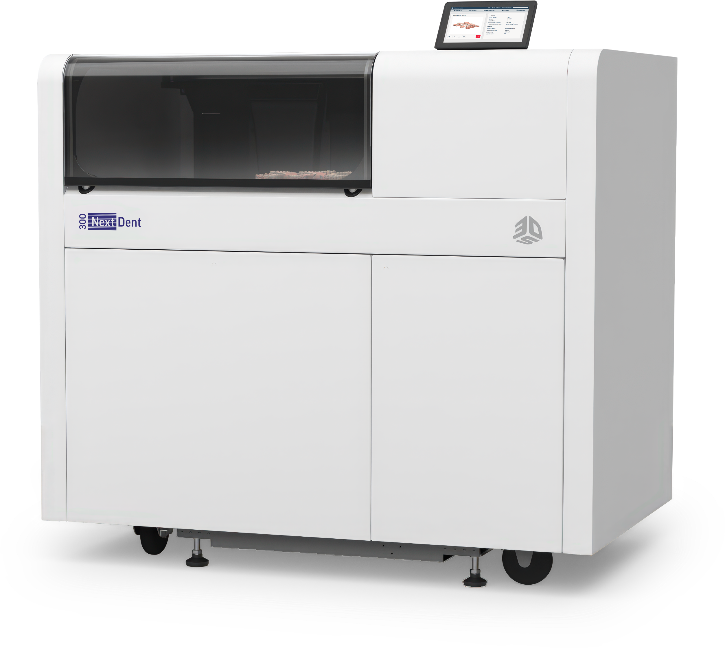 The NextDent 300 is part of 3D Systems’ FDA-cleared complete workflow solution that enables high-volume dental laboratories to rapidly produce dentures with improved performance and aesthetics, resulting in a superior patient experience.