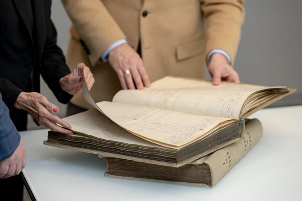 Provident Bank Donates Original Bank Ledgers Dating Back to 1839 to the Jersey City Free Public Library