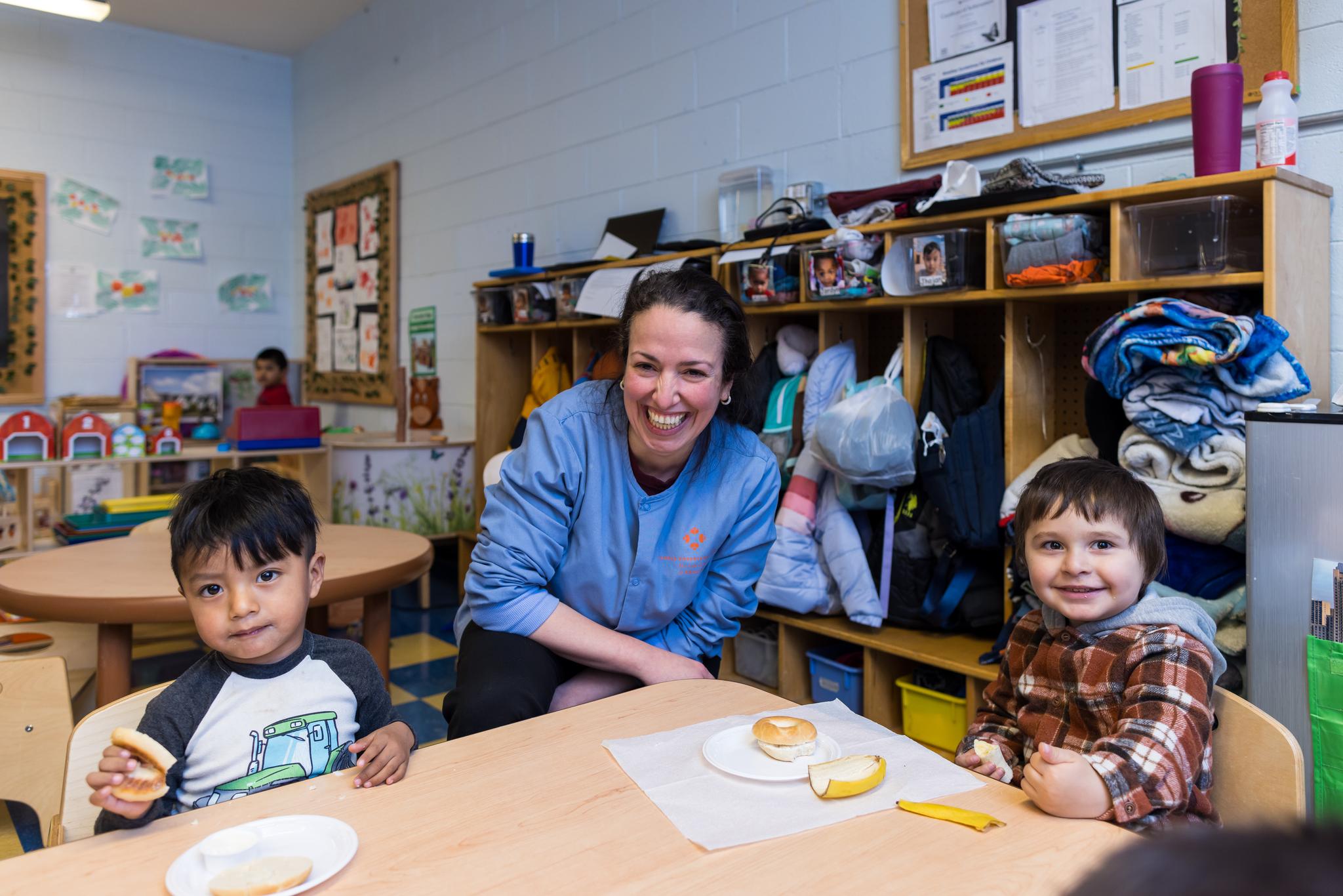 A Moment of Care and Connection at Carole Robertson Center for Learning
