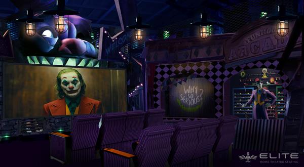 Elite HTS - Joker Themed Home Theater 2 