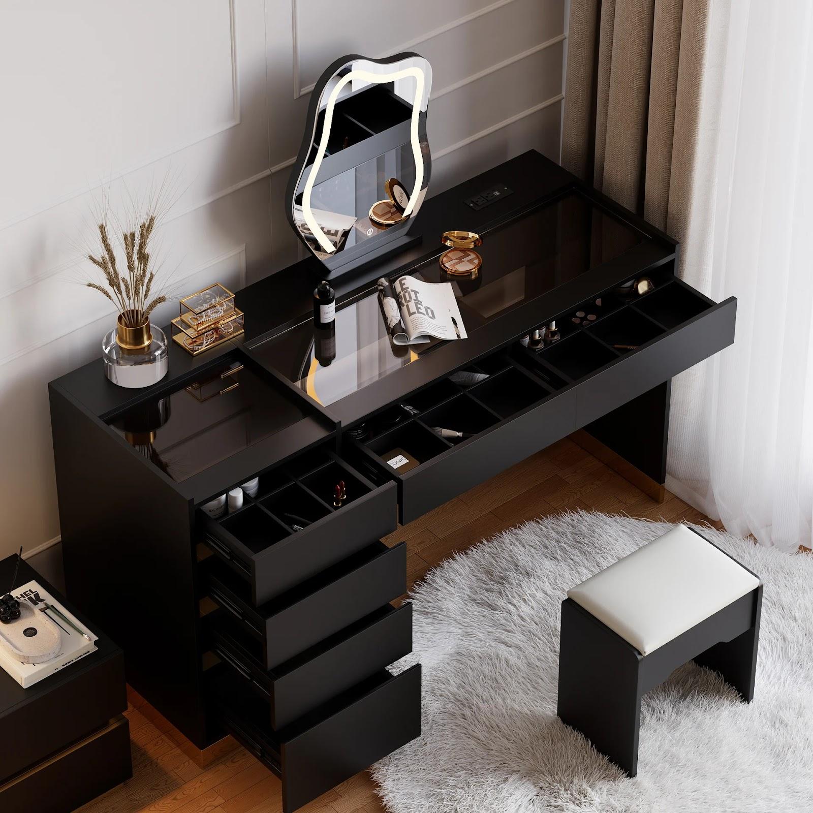 Homary Makeup Vanities – Functional Bedroom Furnishings