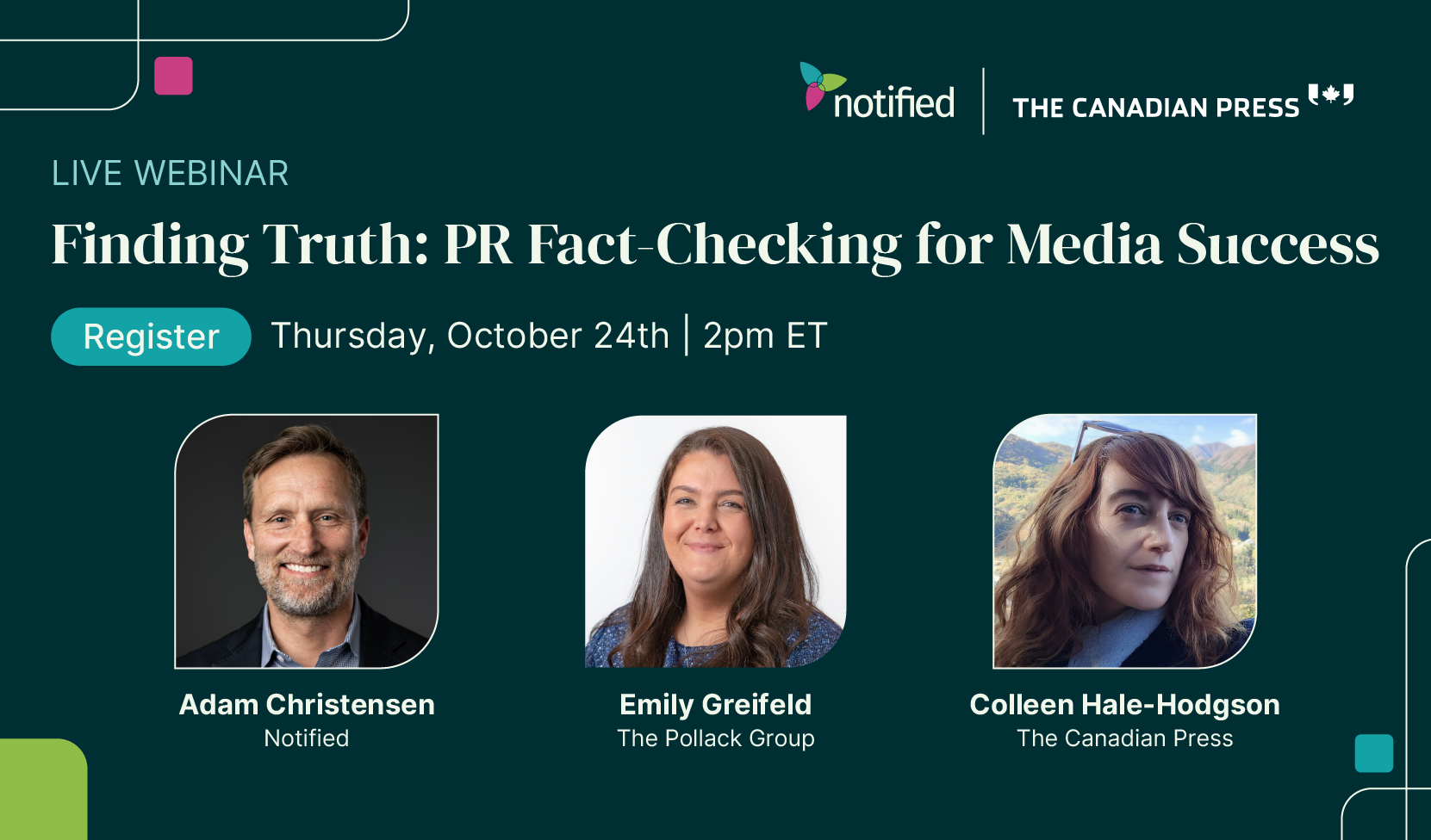 Webinar - Finding Truth: PR Fact-Checking for Media Success