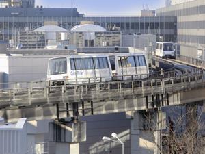 BOMBARDIER INNOVIA APM 100 people mover system  - copyright Fraport