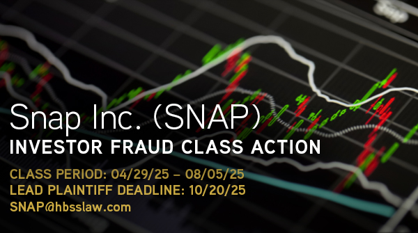 Snap Inc. (SNAP) Securities Fraud Class Action